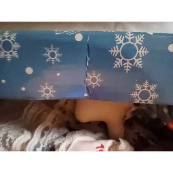 Raggedy Ann Holiday Keepsake Doll 1999 18" Applause Mini Raggedy Ann & Stand - Picture 12 of 15